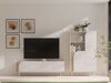 Boekenkast Dunsonu 103 (Beige + Eiken)