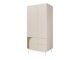 Kledingkast Dunsonu 100 (Beige + Eiken)