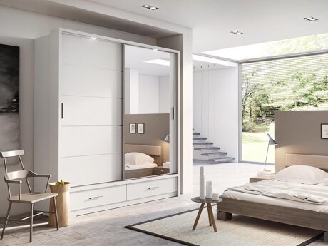 Garderobeskab Fresno 104 (Hvid)