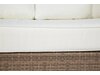 Lauko sofa Comfort Garden 1375 (Ruda + Balta)