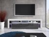 TV-meubel Arbor (Wit + Grijs met glans)