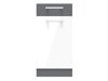 Modulaire spoelbakkast met deuren Mode White 115