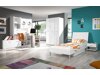 Armoire Campus (Blanc + Blanc brillant)