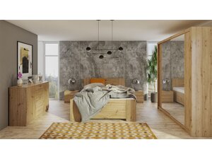 Комплект за спалня Providence G121 (Artisan дъб)