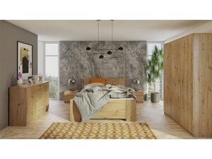 Schlafzimmer-Set Providence G123 (Artisan Eichenholzoptik)
