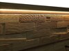 Βιτρίνα Stanton F102 (Ανοιχτό χρώμα ξύλου + Δρυς)