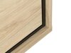 Βιτρίνα Stanton F108 (Ανοιχτό χρώμα ξύλου + Δρυς)