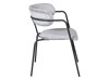 Cadeira Dallas 108 (Cinzento claro + Preto)