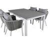 Outdoor-Tisch Dallas 665 (Grau + Weiß)