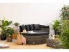 Conjunto de muebles de exterior Comfort Garden 1436 (Gris + Negro)