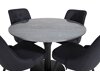 Маса и столове за трапезария Dallas 2671 (Черен)
