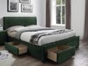 Κρεβάτι Houston 1084 (Σκούρο πράσινο)