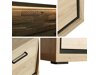 Set mobili soggiorno Stanton F122 (Luminoso legno + Quercia)