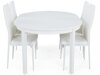 Маса и столове за трапезария Scandinavian Choice 544 (Бял)