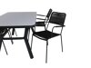 Σετ Τραπέζι και καρέκλες Dallas 2193 (Μαύρο)