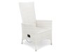 Conjunto de mesa e cadeiras Comfort Garden 1658 (Branco)
