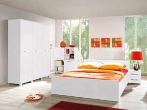 Schlafzimmer-Set Murrieta A131 (Weiss)