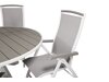 Стол и стулья Dallas 2347 (Серый + Белый)
