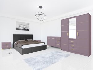 Guļamistabas komplekts Honolulu A111 (Violets + Inari 96)