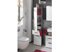 Εντοιχιζόμενο ντουλάπι μπάνιου Denton R103 (Ανθρακί + Άσπρο)