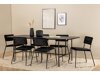 Маса и столове за трапезария Dallas 2790 (Черен)