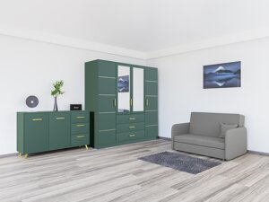 Мебельный гарнитур Honolulu A126 (Зелёный + Mono 246)