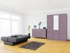 Мебелен комплект Honolulu A133 (Пурпурен + Enjoy 24)