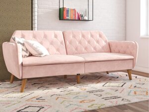 Dīvāns gulta Novogratz 106 (Tumši rozā)