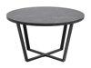 Klubska mizica Oakland 396 (Črni marmor + Črna)