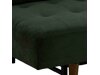 Dīvāns gulta Oakland 643 (Tumši zaļš)