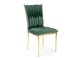 Καρέκλα Houston 1139 (Πράσινο + Χρυσό)