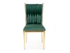 Cadeira Houston 1139 (Verde + Ouro)