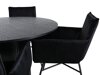 Маса и столове за трапезария Dallas 3092 (Черен)