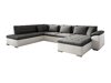 Stūra dīvāns Comfivo 128 (Soft 017 + Lux 06)
