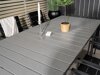 Asztal és szék garnitúra Dallas 3022 (Fekete + Szürke)