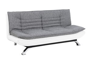 Dīvāns gulta Oakland 271 (Balts + Gaiši pelēks)