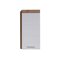 Mueble de baño de pared Columbia Y107 (Blanco brillante + Roble claro)