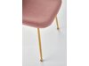 Krēsls Houston 900 (Tumši rozā + Zelta)