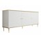 Kast Charlotte 154 (Wit + Gouden)