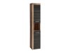Стоячий шкафчик для ванной Columbia A114 (Орех + Темно-коричневый)