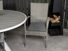 Σετ Τραπέζι και καρέκλες Dallas 2390 (Γκρι + Σκούρο γκρι)
