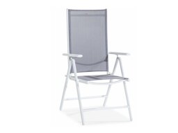 Cadeira para o exterior Cortland 156 (Branco + Cinzento)