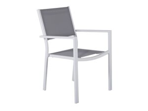 Cadeira para o exterior Dallas 746 (Branco + Cinzento)