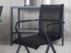 Σετ Τραπέζι και καρέκλες Dallas 2135 (Μαύρο)