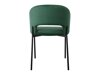 Καρέκλα Houston 1157 (Σκούρο πράσινο + Μαύρο)