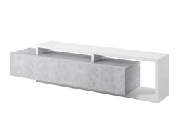 Mesa para TV Austin G103 (Branco + Cimento)