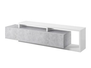 TV stol Austin G103 (Bijela + Boja betona)