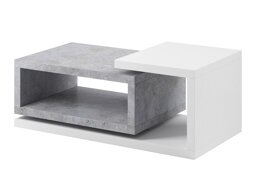Dohányzóasztal Austin G105 (Fehér + Beton)