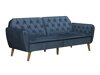 Καναπές κρεβάτι Novogratz 106 (Μπλε)