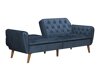 Καναπές κρεβάτι Novogratz 106 (Μπλε)